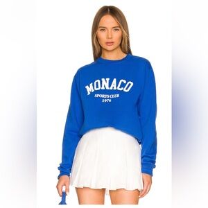 Monaco Crewneck Sweatshirt in Blue